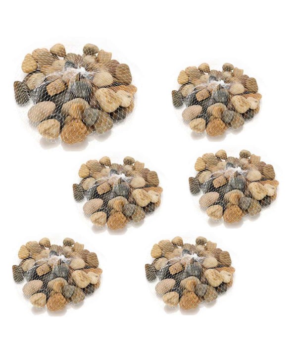 6 Buste di Sassi per Decorazione per Vasi Giardino e Acquari 6x500g Tipo 2