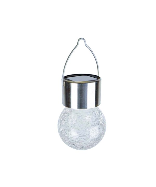 Lampada Solare Da Appendere Forma Palla Globo Diametro 60mm Per Giardino Decorazione