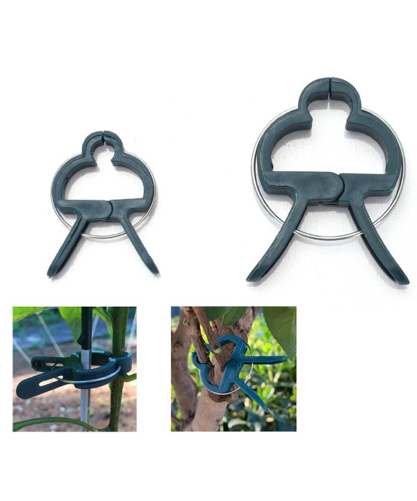 20 Pezzi Clips per Piante Sostegno per Piante Rampicanti Pinze a Morsetti Per Giardino 42mm + 62mm