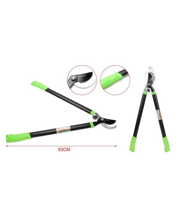 Cesoia per Siepi 63cm Tagliasiepi Manuale Leggera e Potente Forbice da Potatura Giardino