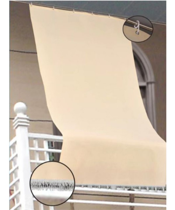Tenda da Sole per Balcone Misura 290X290cm Colore Beige
