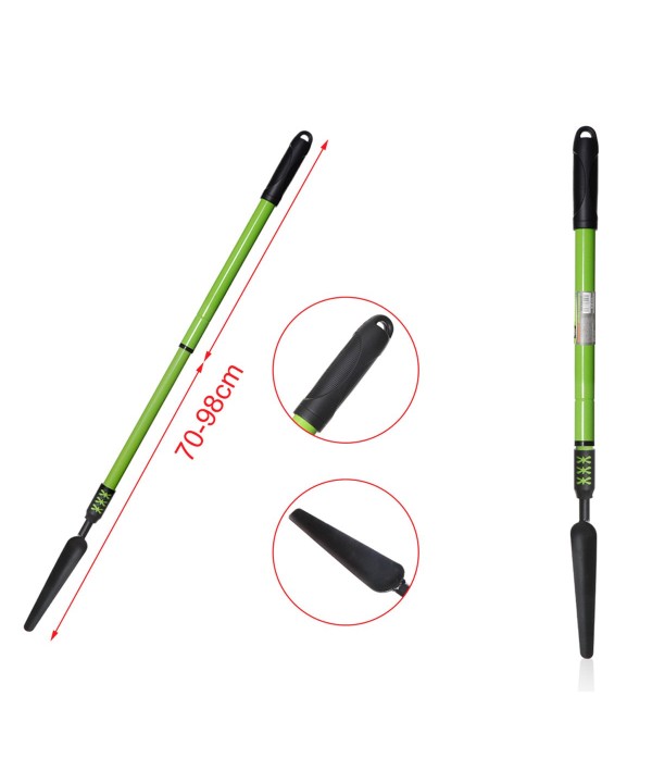 Trapiantatore Stretto da Giardino con Manico Telescopico 70-98cm Attrezzi da Giardinaggio