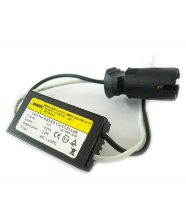 2 Pezzi Filtro Portalampada Resistenza T10 W5W 12V Led Warning Canceller No Errore Luci Di Posizione Con Dissipatore