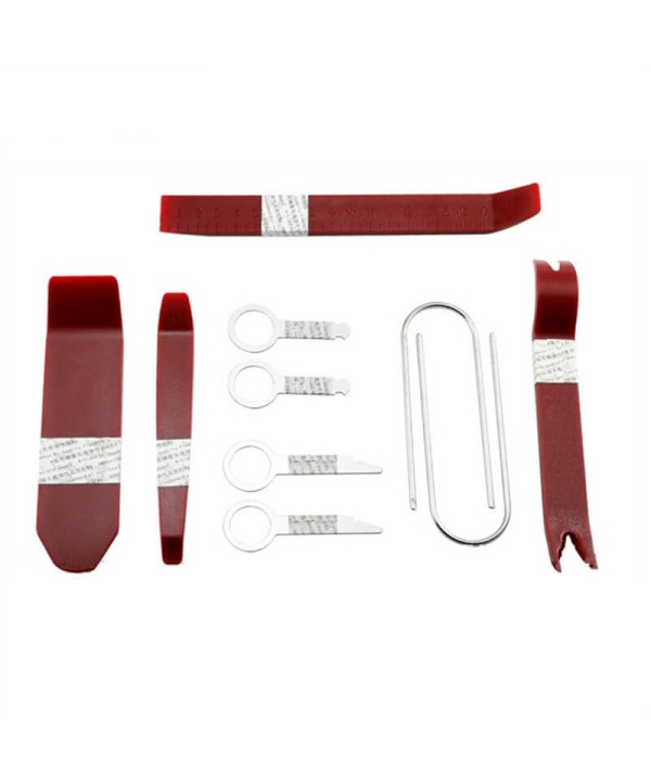 Kit Leva Antigraffio Strumenti Rimozione Professionale Per Smontaggio Audio Video Luci Cruscotto Auto 10 Pezzi