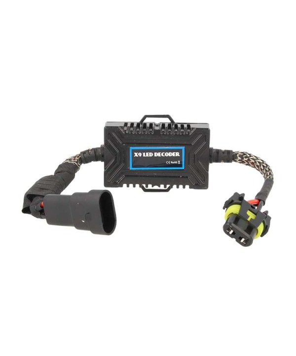 Led Digital Warning Canceller 9005 9006 H10 HIR2 20W 12V Filtro Resistenza