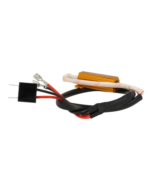 2 Pezzi Filtro Portalampada Resistenza Per Lampada Led H7 No Errore Warning Canceller 50W 5 Ohm
