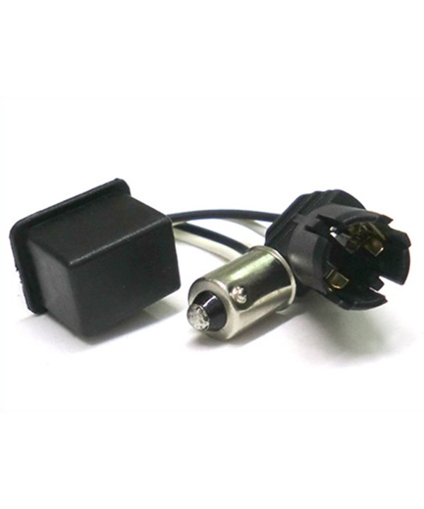 Filtro Portalampada Resistenza BAX9S H6W Trasforma Led T10 W5W In BA9S Canbus No Errore