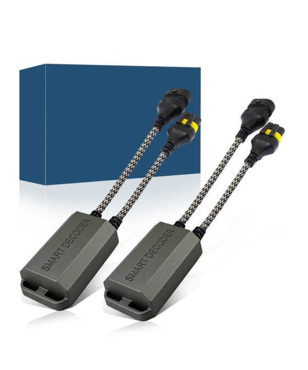 Led Warning Canceller HB3 9005 HB4 9006 H10 12V Filtro Resistenza Cancella Errore Kit Full Led