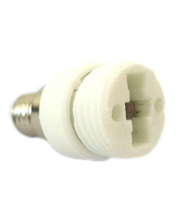 2 PZ Convertitore Adattatore Portalampada Per Lampada Attacco Da E14 A G9