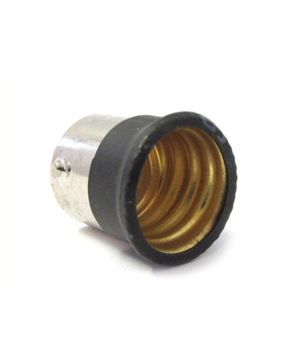 2 PZ Convertitore Adattatore Portalampada Per Lampada Led Attacco Da BA15S A E14
