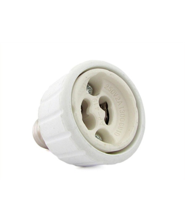 2 PZ Convertitore Adattatore Portalampada Per Lampada Led Attacco Da E17 A GU10