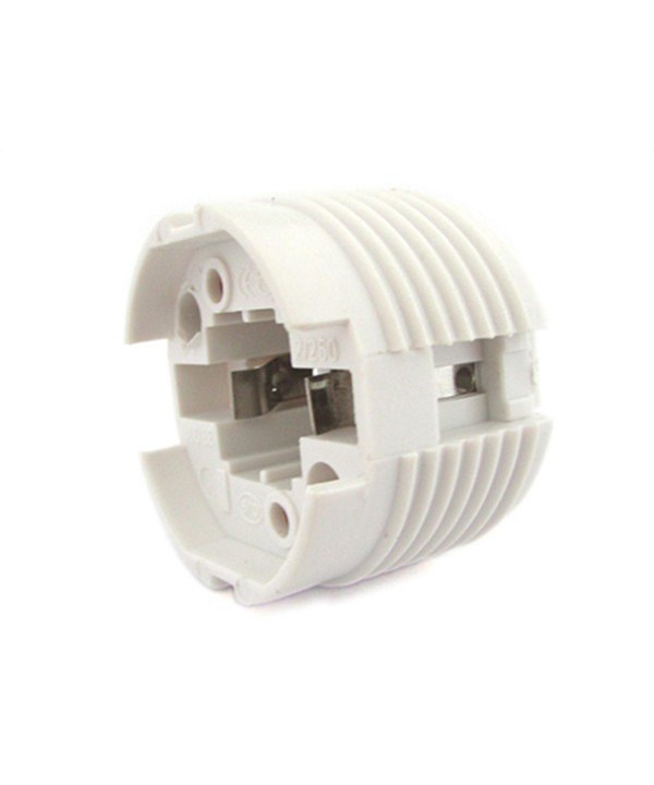2 PZ Portalampade Adattatori Lampada Attacco G24 2 Pin Per Fare Test Resistenza e Durata