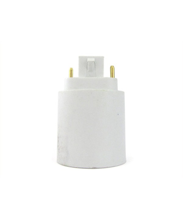 2 PZ Convertitore Adattatore Portalampada Per Lampada Attacco Da G24 2 Pin A E27