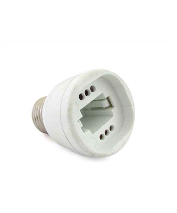 2 PZ Convertitore Adattatore Portalampada Per Lampada Attacco Da E27 A G24 PLC
