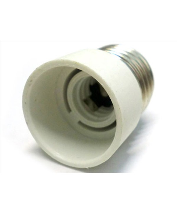 2 PZ Convertitore Adattatore Portalampada Per Lampada Attacco Da E27 A E14