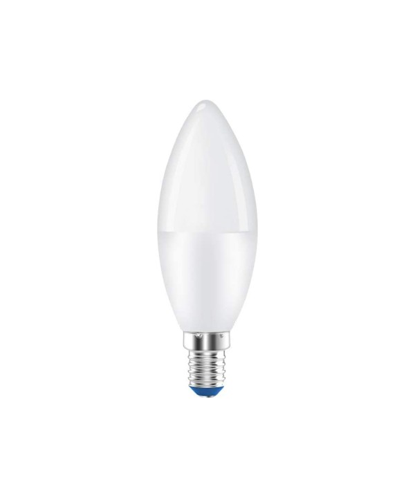 Lampada A Led E14 C37 8W Bianco Freddo 6500K 720 Lumen