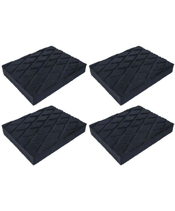 4 Pezzi Tampone in Gomma per Ponti Sollevatori 140x110x20mm