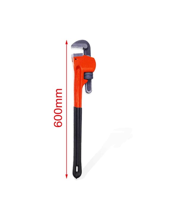 Chiave Stilson Professionale Chiave Idraulica per Tubi Dritta Giratubi Apertura Regolabile Resistente 600mm
