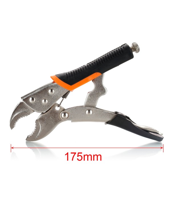 Pinza Autobloccante Grip Con Leva di Sgancio a Scatto Apertura Regolabile 7'' 175mm