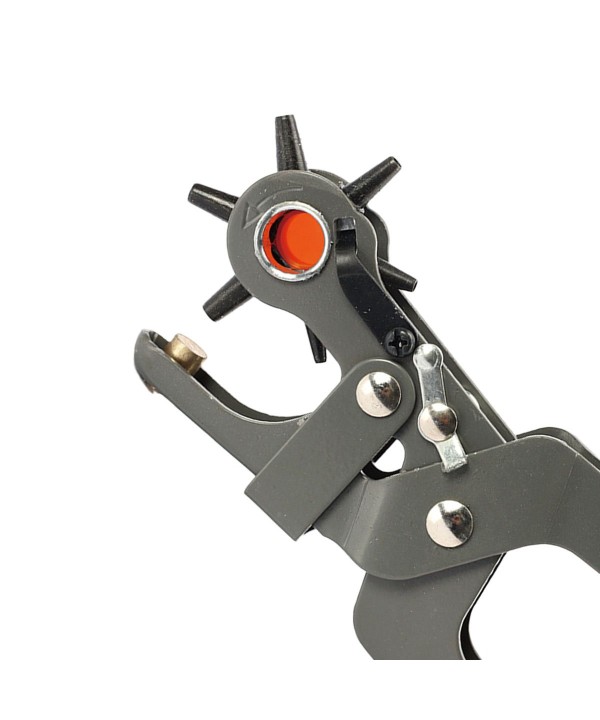 Pinza A Fustella Fustellatrice Pinza Perforatrice per Cuoio e Cinture 6 Misure Fori