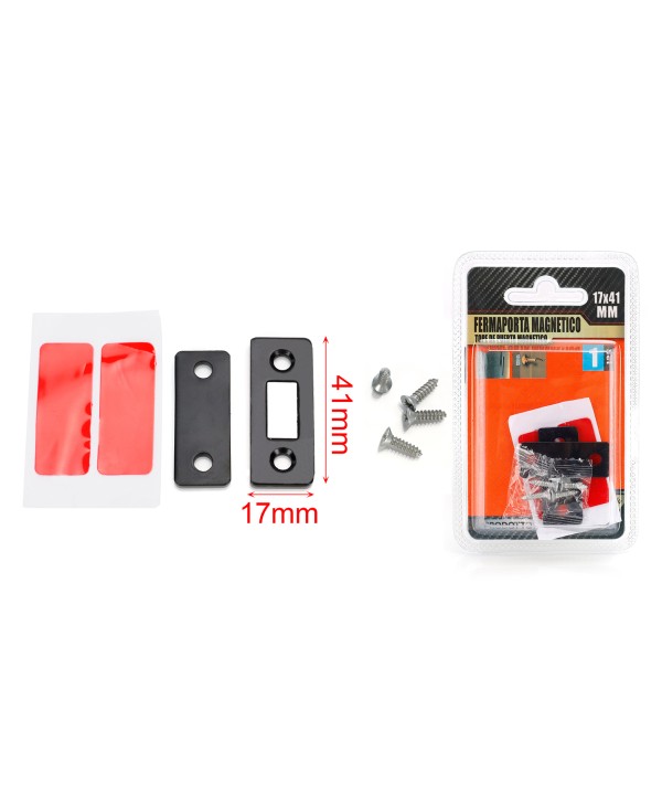 Kit Serratura Magnetica Con Biadesivo e Viti