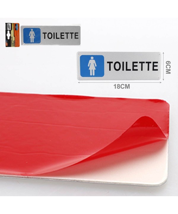 Cartello Segnaletico Toilette Donna 5*18CM