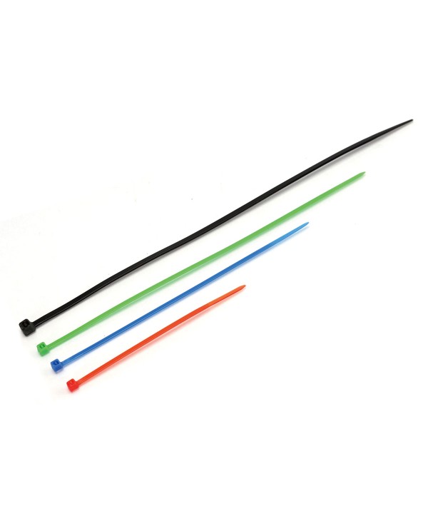 100 Fascette Plastica Colorati Fascette Elettricista Misure 100mm 150mm 200mm 250mm