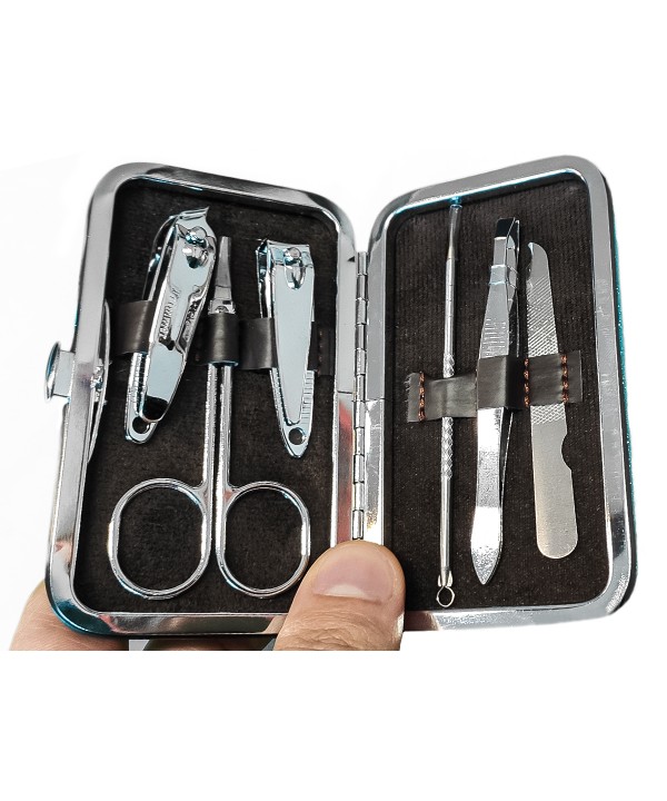 Kit 6 Pezzi Manicure Pedicure Set Tagliaunghie Forbici