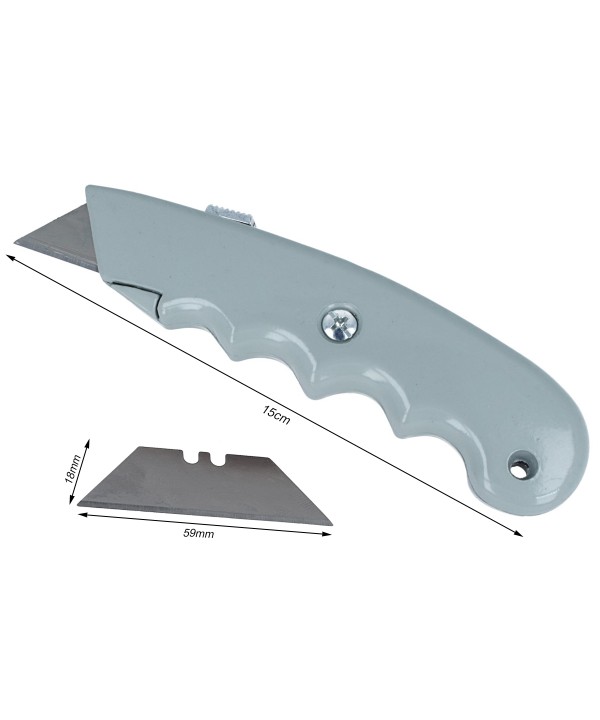 Taglierino Professionale Coltello Multiuso Impugnatura Ergonomica Con Anello Di Fissaggio