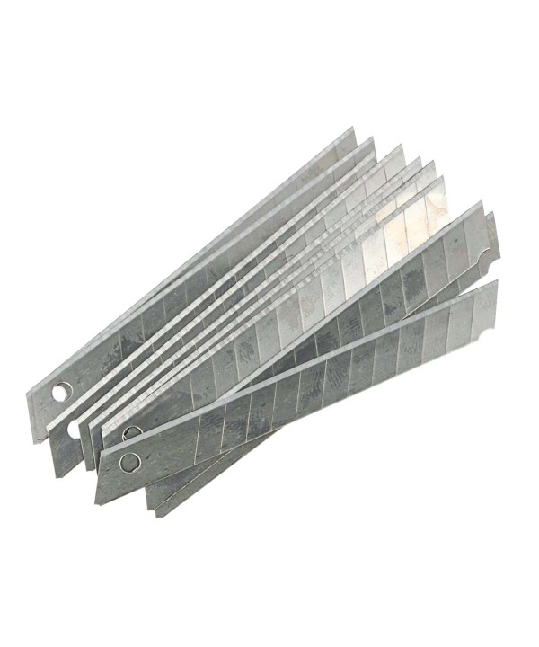 10 Pezzi Lame Di Ricambio 9mm Per Taglierino Universale