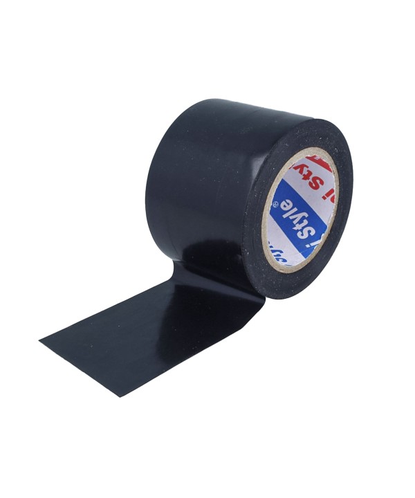 6 Pezzi Nastro Isolante Elettrico Largo in PVC 48mm X 12m Nero