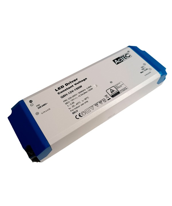Alimentatore Trasformatore CV 150W 12V 12,6A Tensione Costante 210X67X34mm