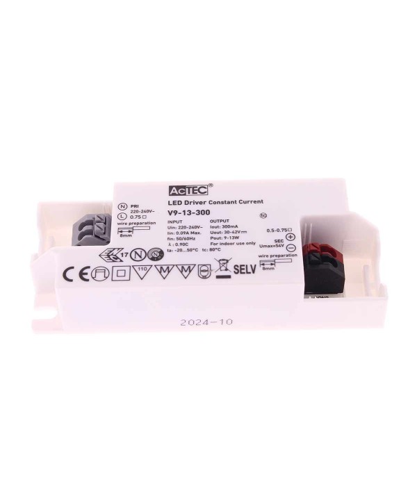 Led Driver CC Corrente Costante 300mA 30V-42VDC Per Alimentare Led Max 13W