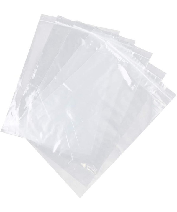 1000 Pezzi Buste Richiudibili con Zip a Pressione 6X8cm Trasparente Spessore 30 Micron