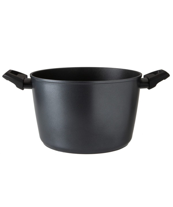 Pentola Alta Induzione Antiaderente Cuocipasta Diametro 24cm Spessore 4mm Senza Coperchio