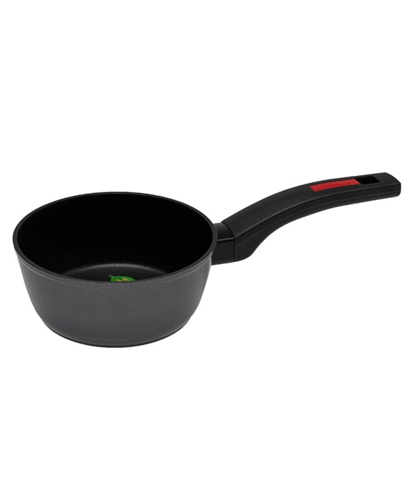 Casseruola Induzione Fonda Antiaderente 1 Manico Lungo Diametro 16cm Spessore 4mm
