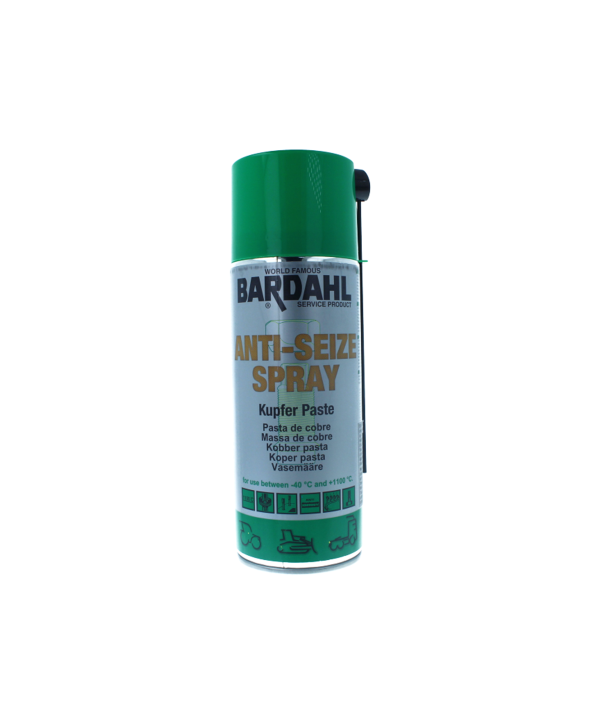 BARDAHL ANTI SEIZE SPRAY Pasta Lubrificante e di Montaggioa Base Polvere di Rame 400ML