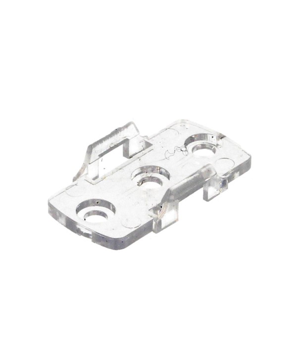Clip Guida Gancio per Fissaggio a Muro del Profilo Barra Canalina Alluminio Quadrato BA3200