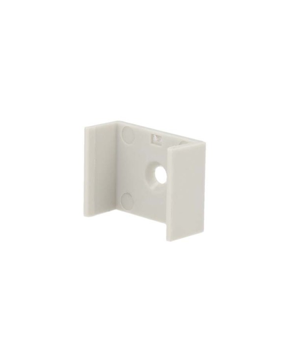 Clip Guida Gancio PC Per Fissaggio a Muro Soffitto Del Profilo Barra Alluminio Larga 27mm BA2310