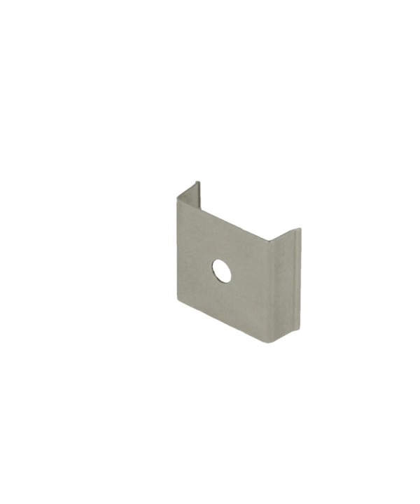 Clip Guida Gancio PC Per Fissaggio a Muro Del Profilo Barra Alluminio BA3001 e BA4001