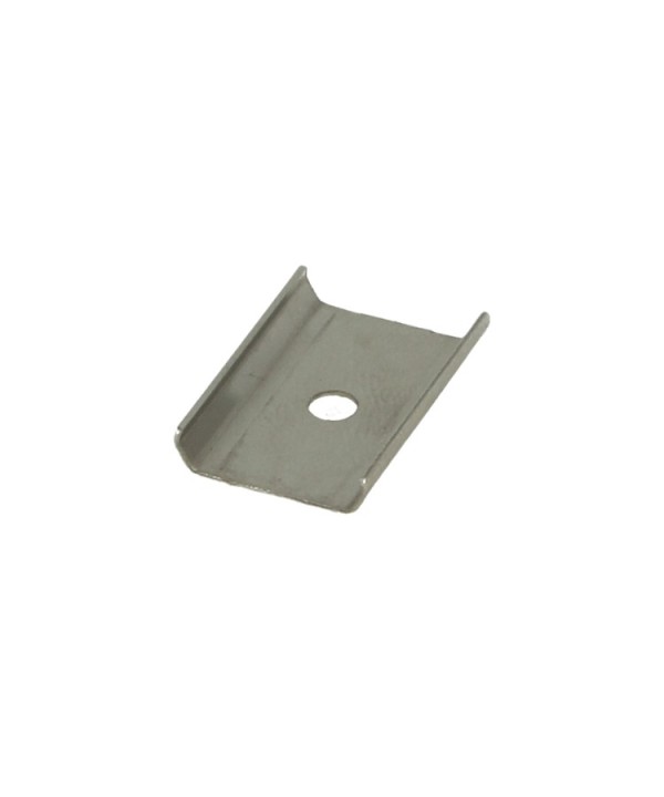 Clip Guida Gancio Metallo Per Fissaggio Profilato Alluminio BA3535 e BA1814