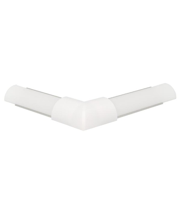 Connettore Angolare Per Angolo Esterno Per Profilo Alluminio Slim Angolare 45 Gradi BA1616