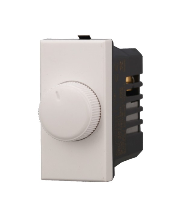 ETTROIT Regolatore Dimmer A Manopola 220V 100-1000W Colore Bianco Compatibile Con Bticino Axolute
