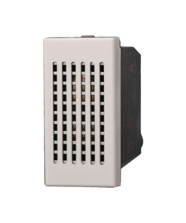 ETTROIT Suoneria 220V 6A Colore Bianco Compatibile Con Bticino Axolute