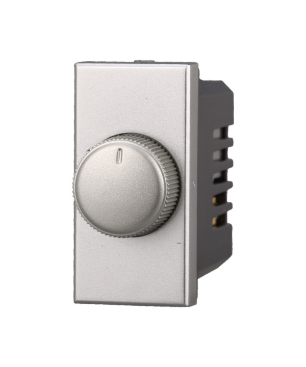 ETTROIT Regolatore Dimmer A Manopola 220V 100-1000W Colore Grigio Compatibile Con Bticino Axolute