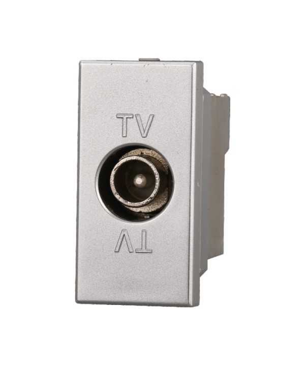 ETTROIT Connettore Presa TV Terminale Maschio Colore Grigio Compatibile Con Bticino Axolute
