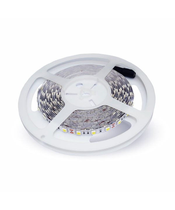 Bobina Led 300 SMD 5050 12V 11W/M Bianco Freddo IP20 5 Metri SKU-212126