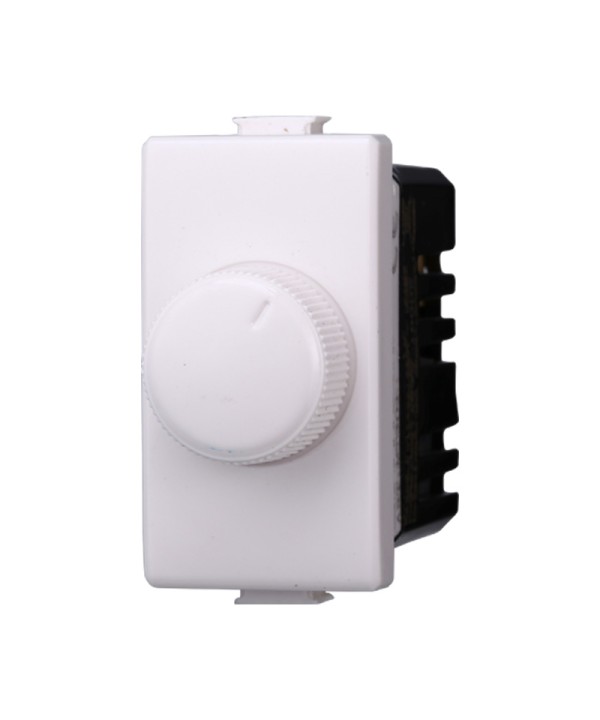 ETTROIT Regolatore Dimmer A Manopola 220V 100-1000W Colore BIANCO Compatibile Con Bticino Living Light
