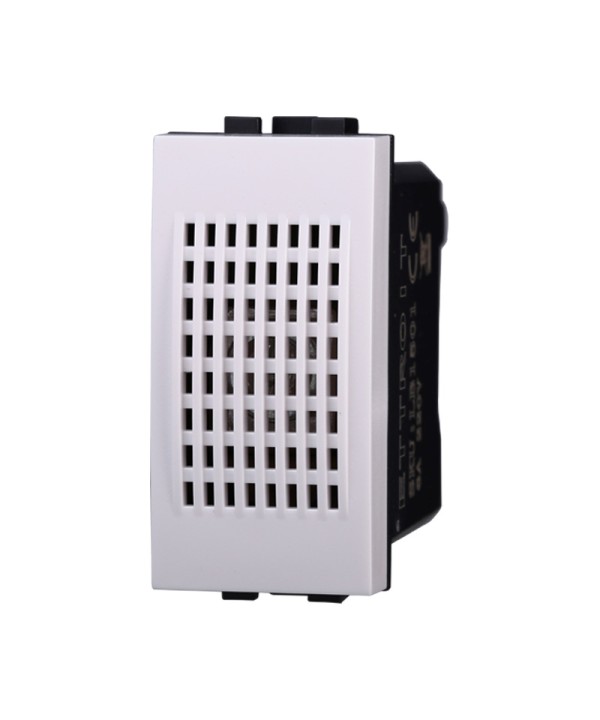ETTROIT Ronzatore 220V 6A Colore BIANCO Compatibile Con Bticino Living Light