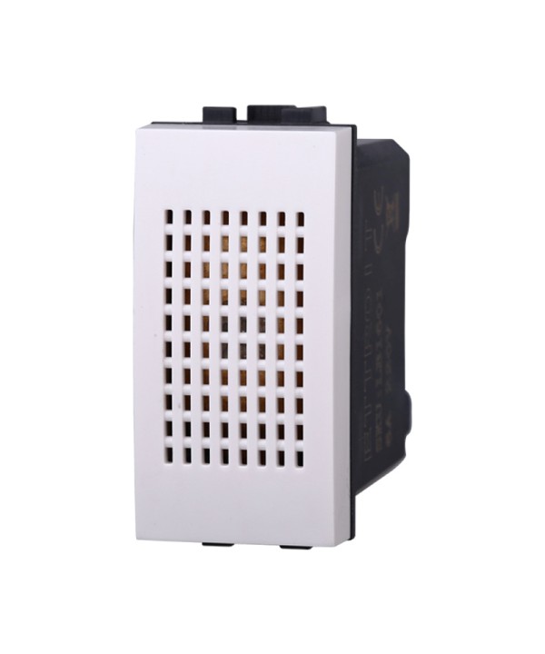 ETTROIT Suoneria 220V 6A Colore BIANCO Compatibile Con Bticino Living Light
